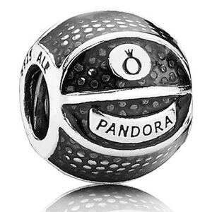⭐️Pandora Sterling Silver Basketball Charm retired⭐️